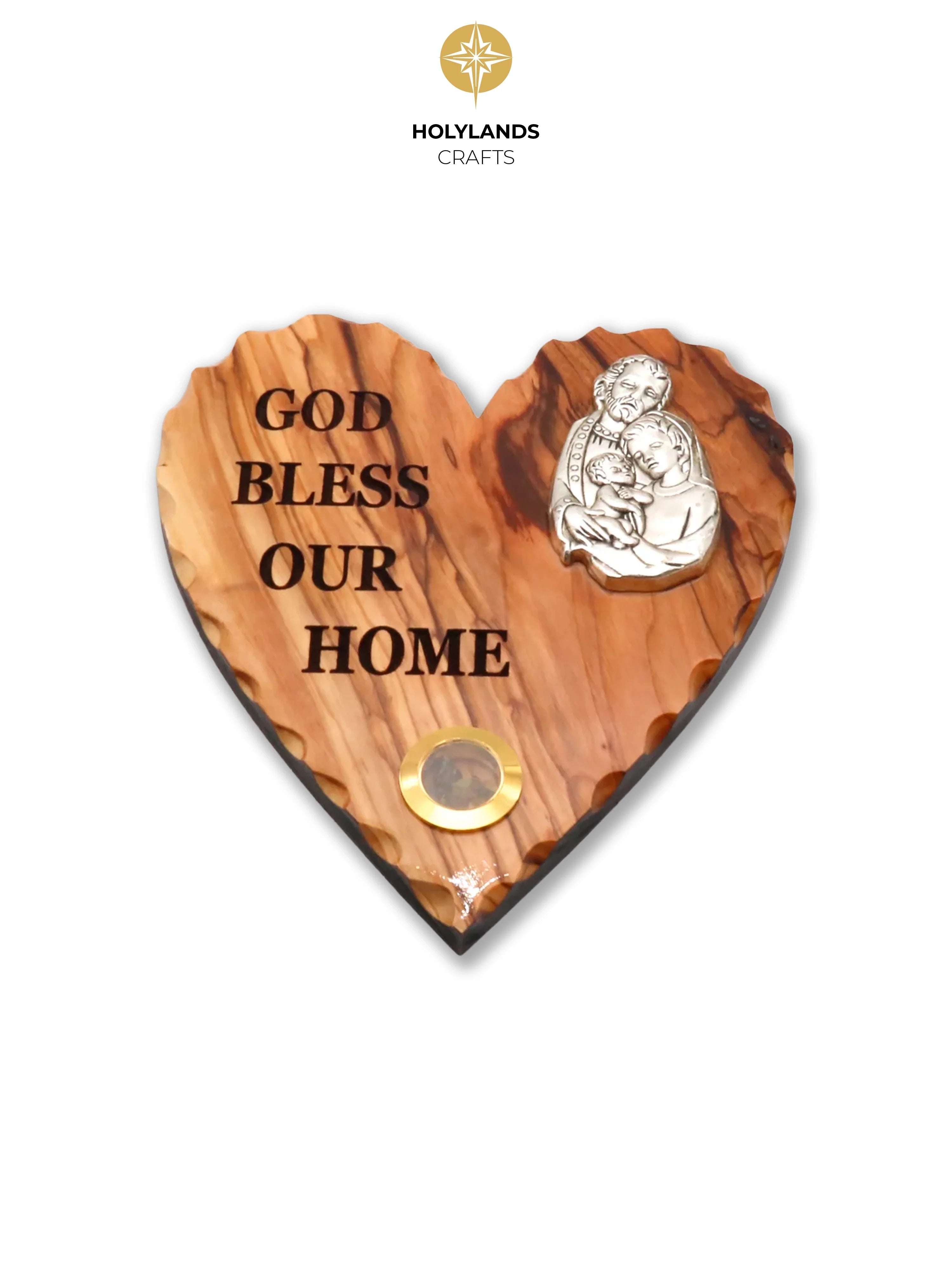 Holy Land olive wood fridge magnets handcrafted in Bethlehem