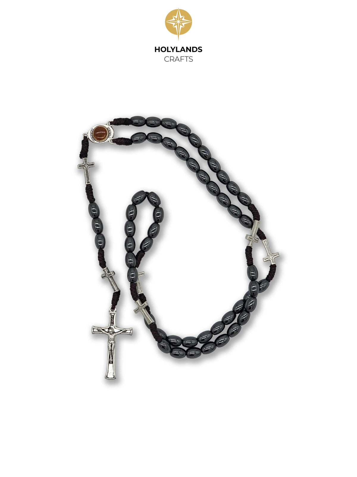 Olive wood rosary beads and bracelets from the Holy Land