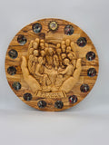 The Last Supper Plaque with the 14 Stations of the Cross