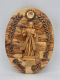 Devine Mercy Plaque Oval