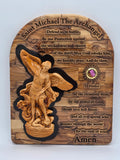 St Michael The Archangel Prayer Plaque