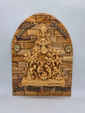 The Nativity Scene Plaque Large