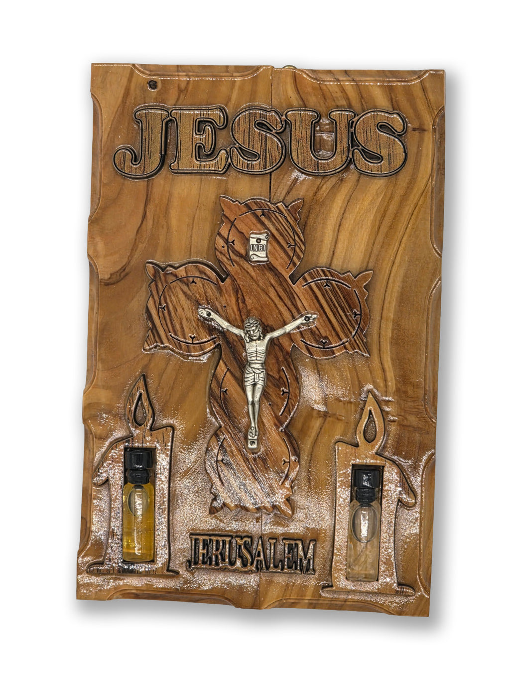 Handmade Plaque with The Crucifix