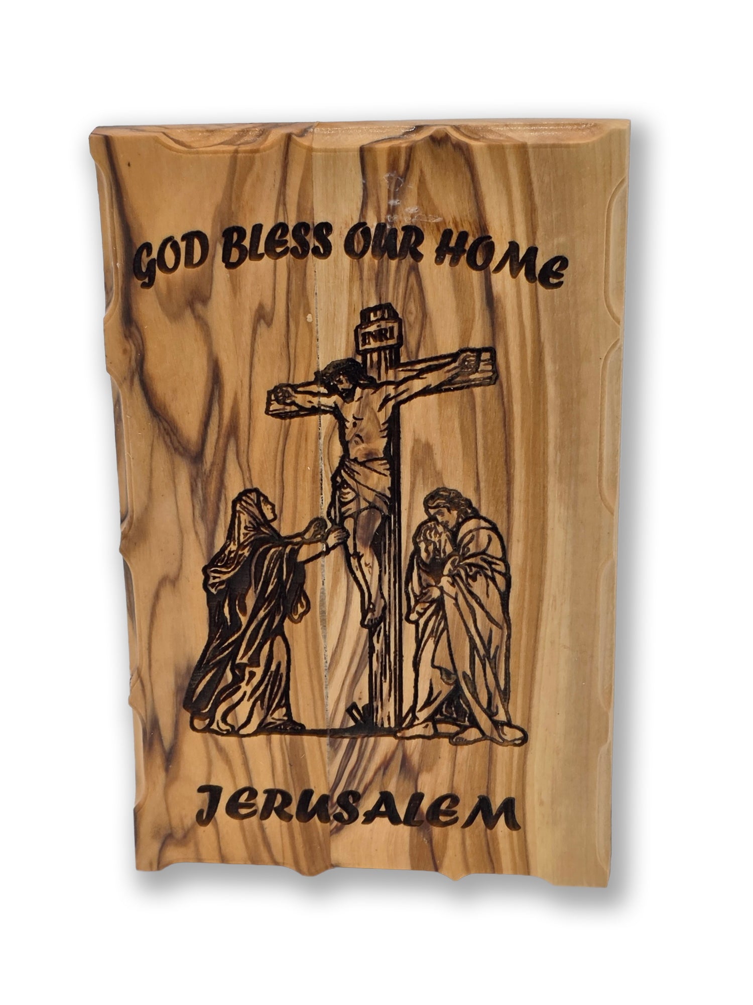Engraved the Crucifixion of Jesus