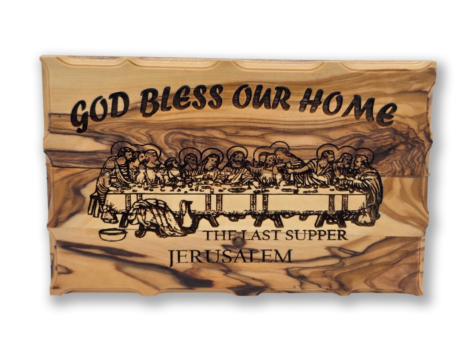 Engraved Last Supper Plaque