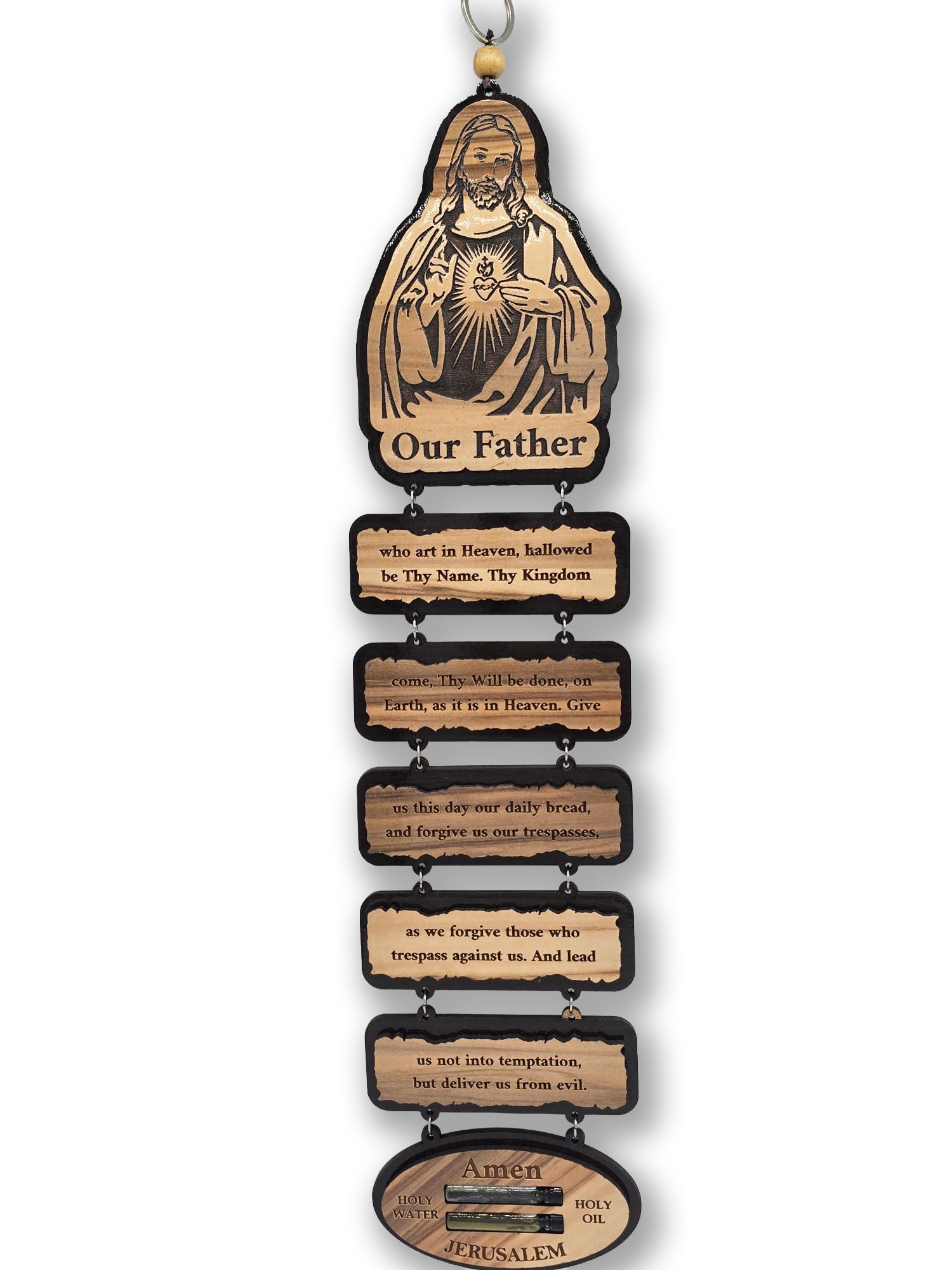 The Lord`s Prayer Hanging Plaque