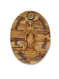Our Lady of the Medal Plaque Oval
