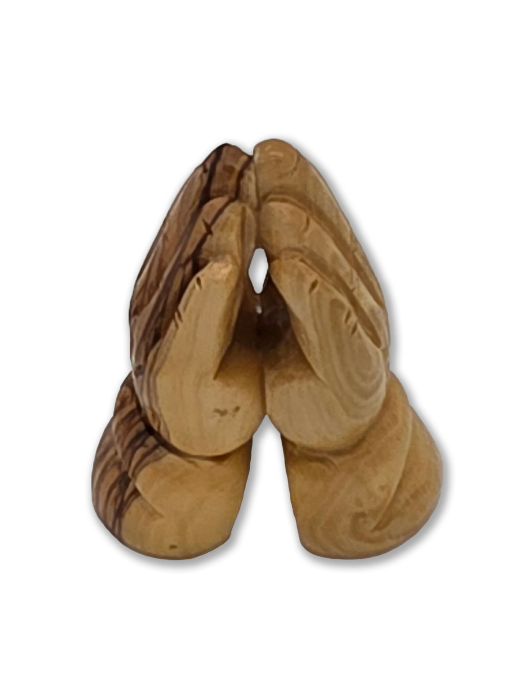 Hand Carved Olive Wood Praying Hands