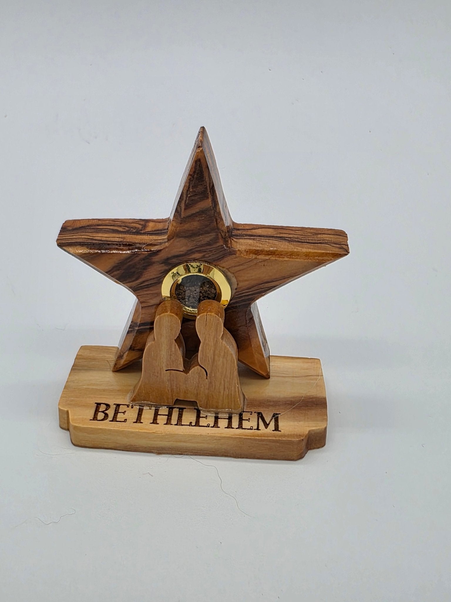 Star of Bethlehem Nativity SceneHolylands Crafts#original_value##Olive_wood##Bethlehem#